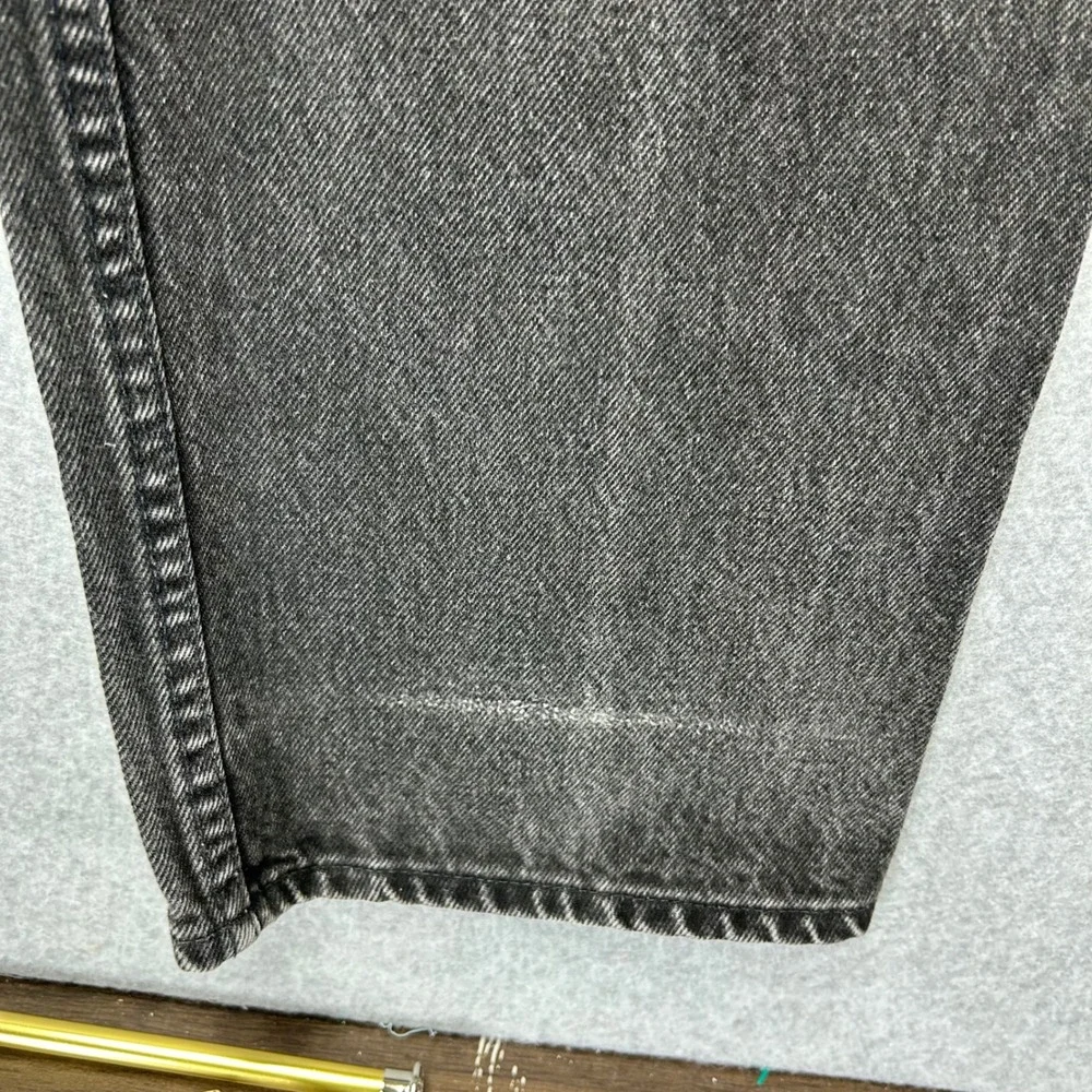 Vintage Levi's‎ Jeans 505 Mens 40x32 Black Cotton 80's Aesthetic Made in Canada